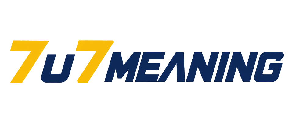7u7 meaning homepage logo